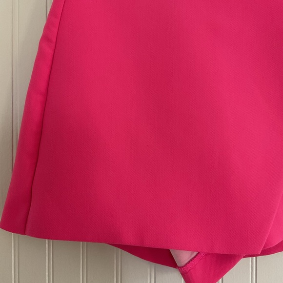 Zara Asymmetric Skort Fuchsia - Picture 6 of 7